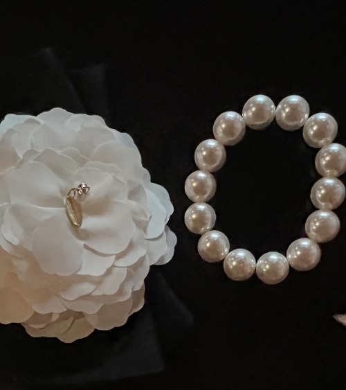13 Pearl bracelet (팔찌겸 헤어끈)